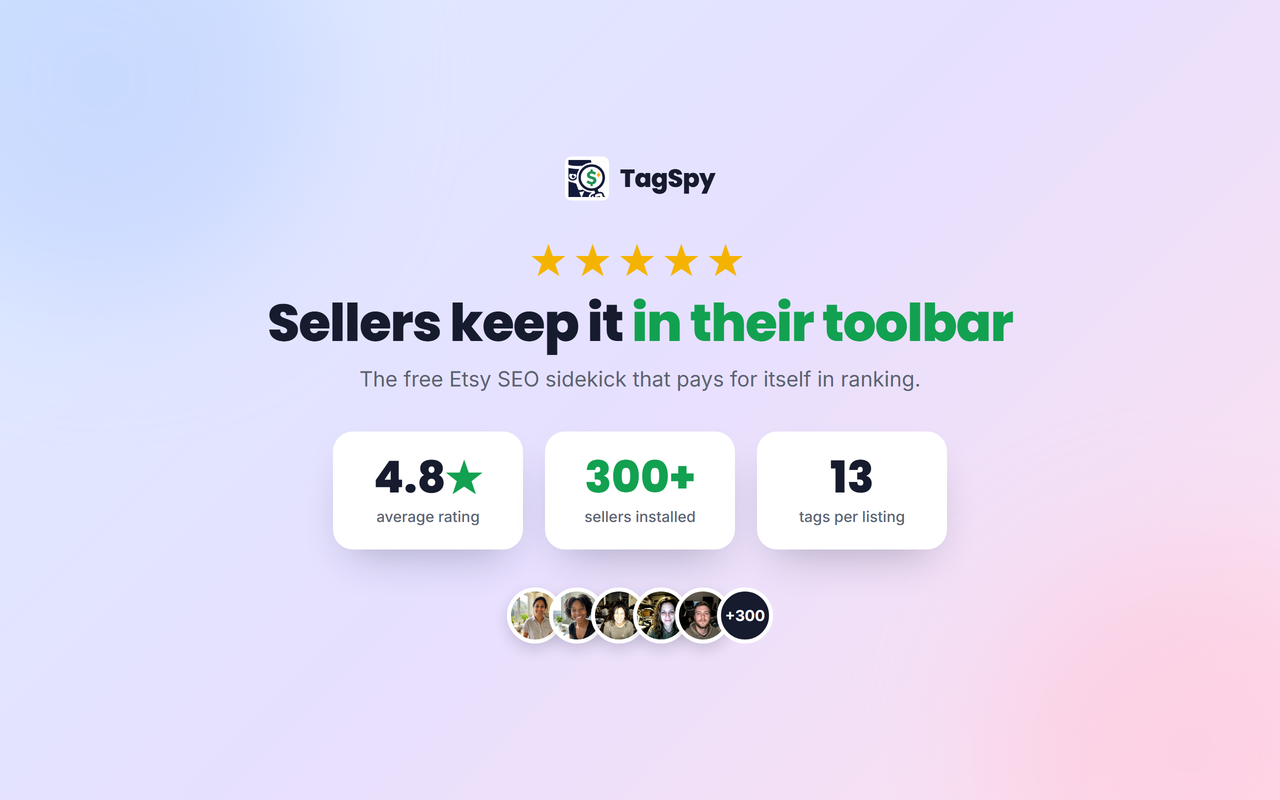 Sellers who use TagSpy